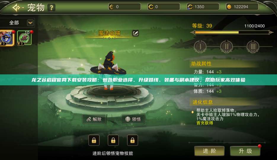 龙之谷启程官网下载安装攻略：包含职业选择、升级路线、装备与副本建议，帮助玩家高效体验