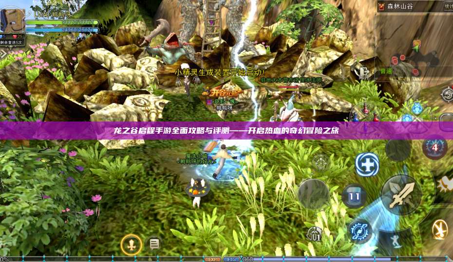 龙之谷启程手游全面攻略与评测——开启热血的奇幻冒险之旅