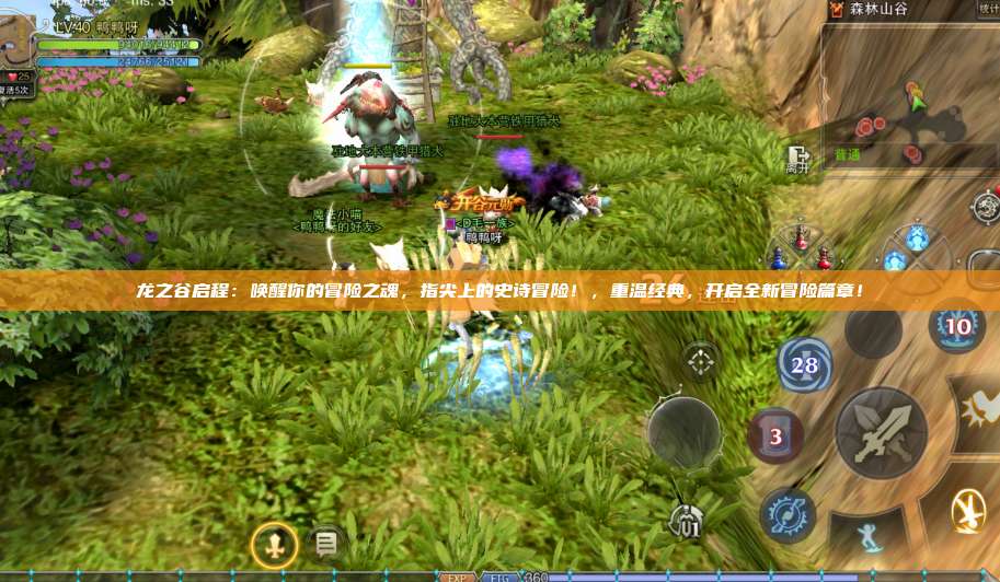 龙之谷启程：唤醒你的冒险之魂，指尖上的史诗冒险！，重温经典，开启全新冒险篇章！