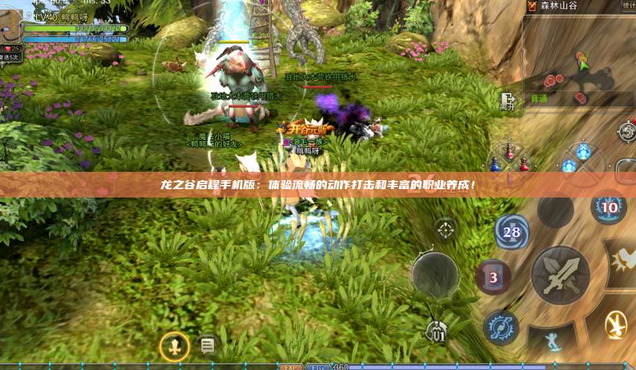 龙之谷启程手机版:体验流畅的动作打击和丰富的职业养成!